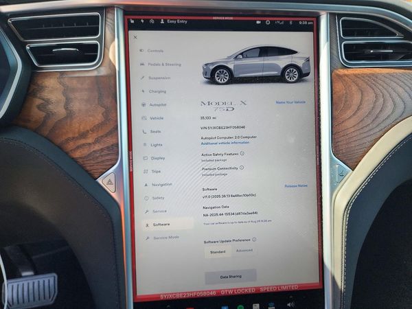 2017 TESLA MODEL X