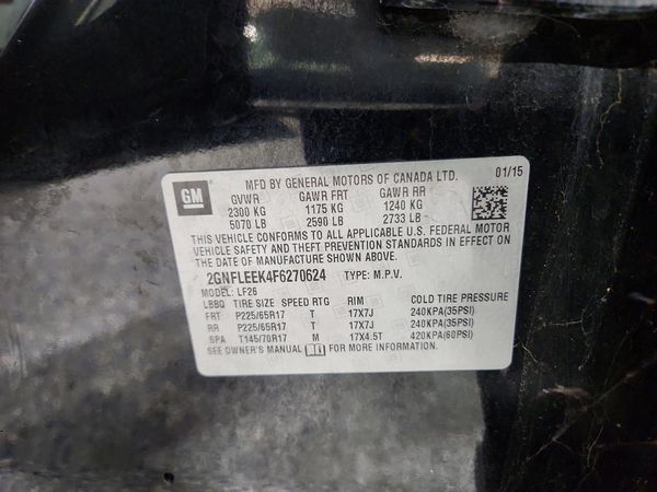 2015 CHEVROLET EQUINOX LS