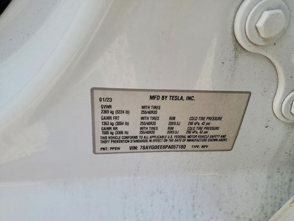 2023 TESLA MODEL Y