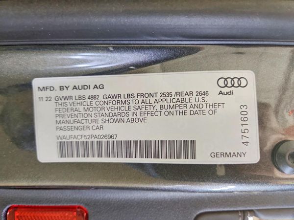2023 AUDI A5