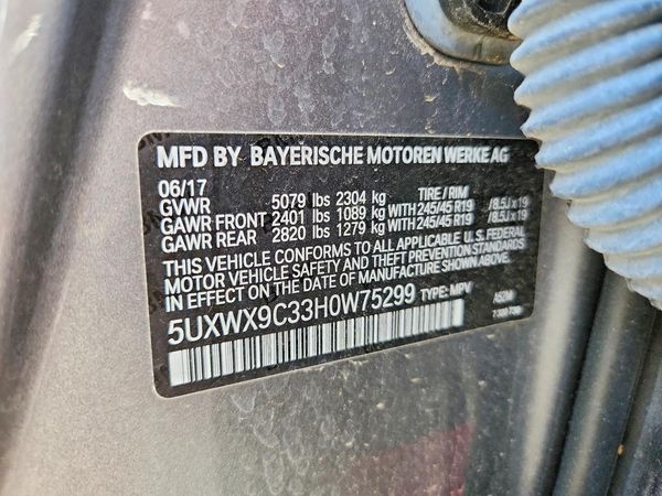 2017 BMW X3 xDrive28i