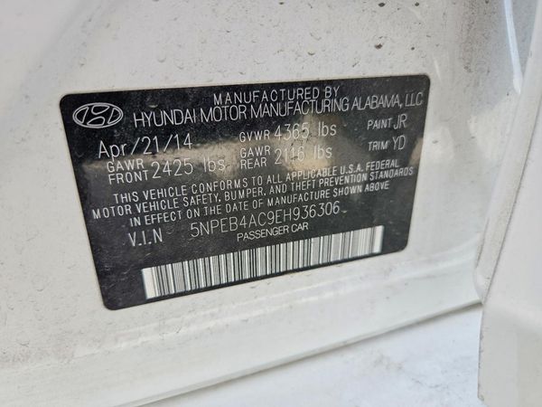 2014 HYUNDAI SONATA GLS/ GLS Popular