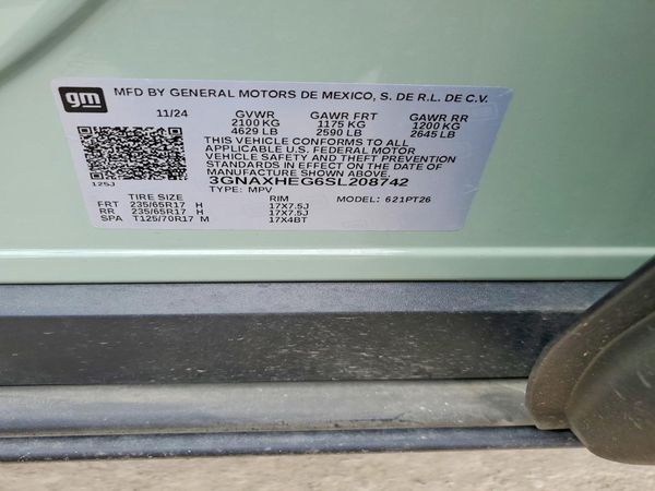2025 CHEVROLET EQUINOX 1LT
