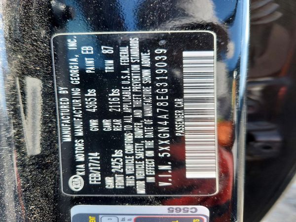 2014 KIA OPTIMA 2.4 EX STD/Premium /Tech