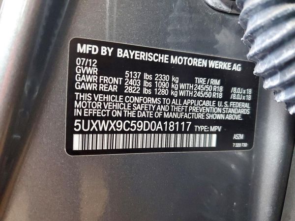 2013 BMW X3 xDrive28i