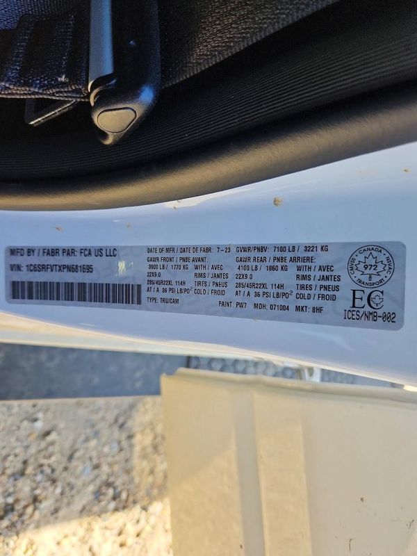2023 RAM 1500
