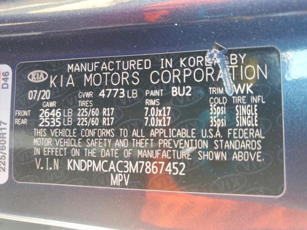 2021 KIA SPORTAGE