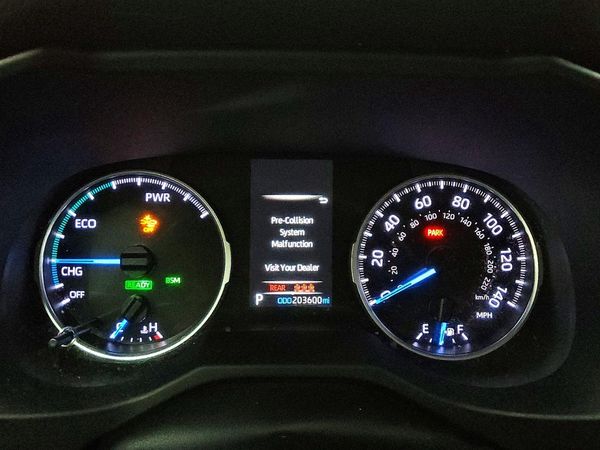 2022 TOYOTA RAV4 XLE — ODOM