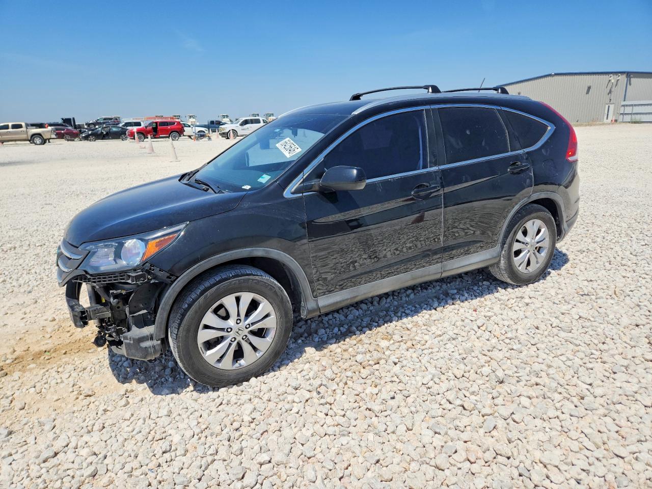 2014 HONDA CRV EX-L — Front 3/4