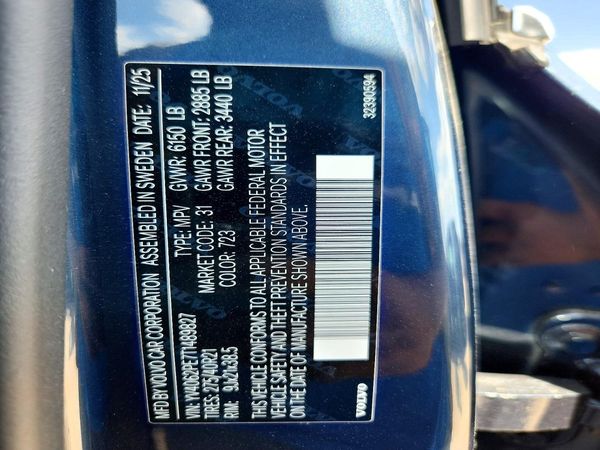 2026 VOLVO XC90 Plus Bright