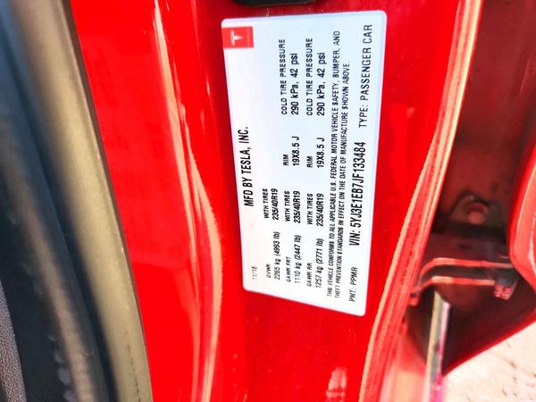 2018 TESLA MODEL 3