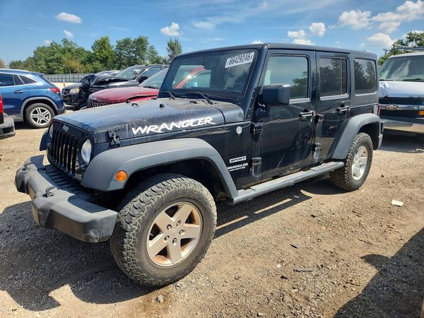2014 JEEP WRANGLER Sport — Front 3/4