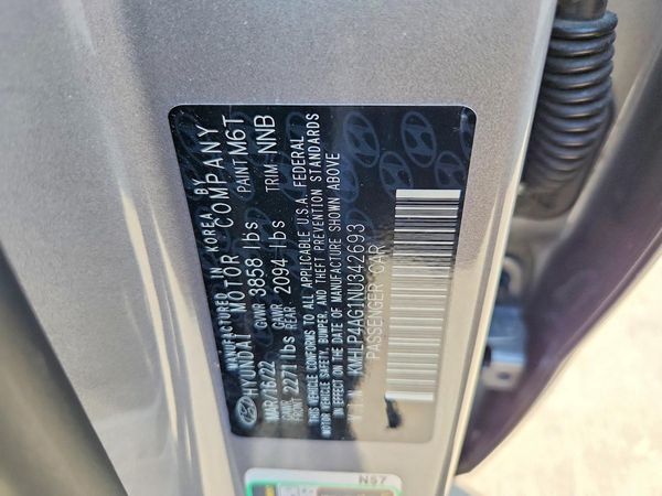 2022 HYUNDAI ELANTRA Limited