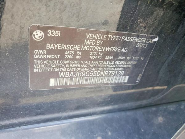 2013 BMW 335