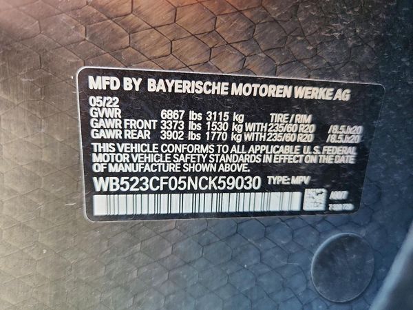 2022 BMW IX xDrive50i
