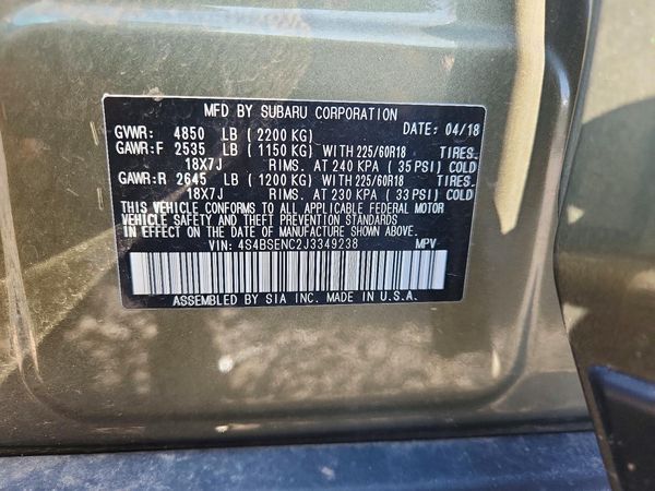 2018 SUBARU OUTBACK Limited+M/R+ES+NAVI