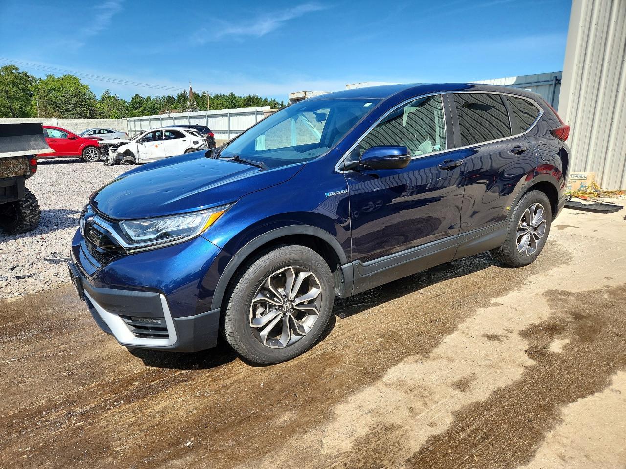 2021 HONDA CR-V HYBRID EX — Front 3/4