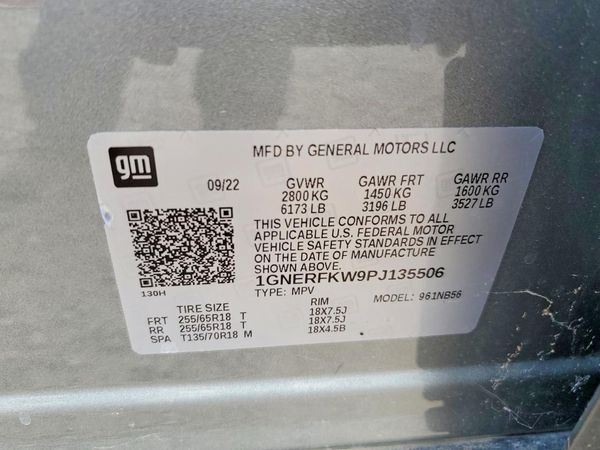 2023 CHEVROLET TRAVERSE LS