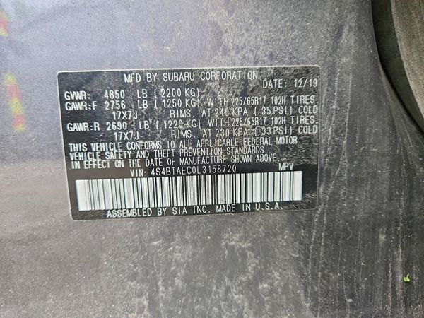 2020 SUBARU OUTBACK Premium+M/R+NAVI