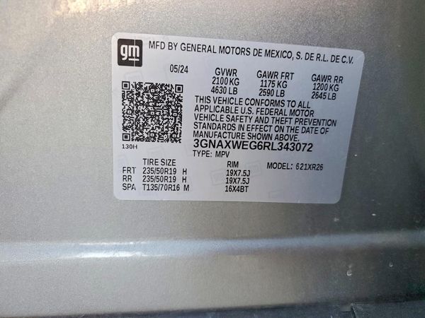 2024 CHEVROLET EQUINOX RS