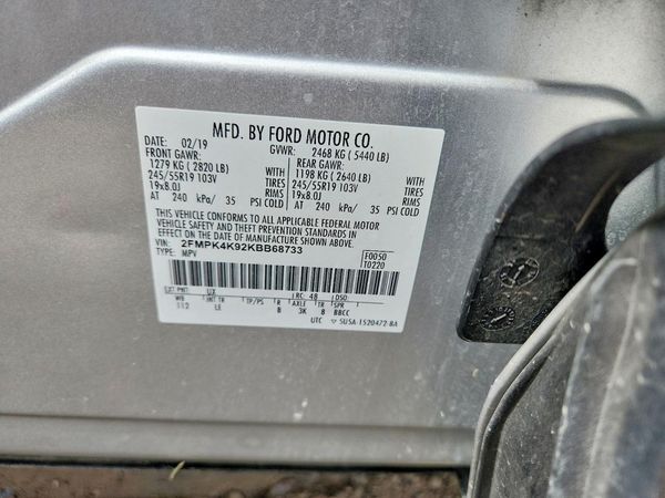 2019 FORD EDGE Titanium