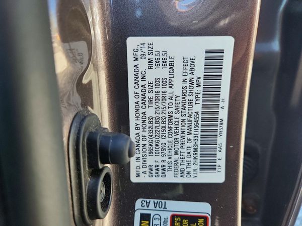 2014 HONDA CRV LX