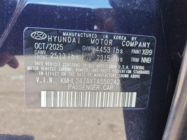 2026 HYUNDAI SONATA