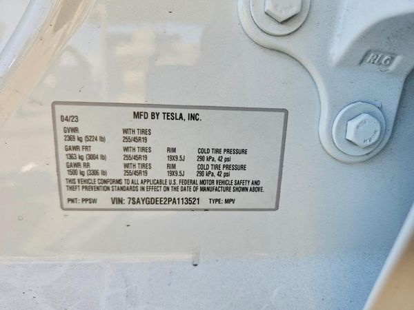 2023 TESLA MODEL Y