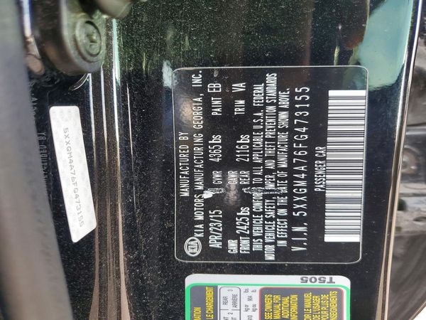 2015 KIA OPTIMA