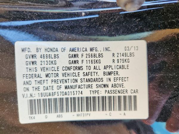 2013 ACURA TL TECH