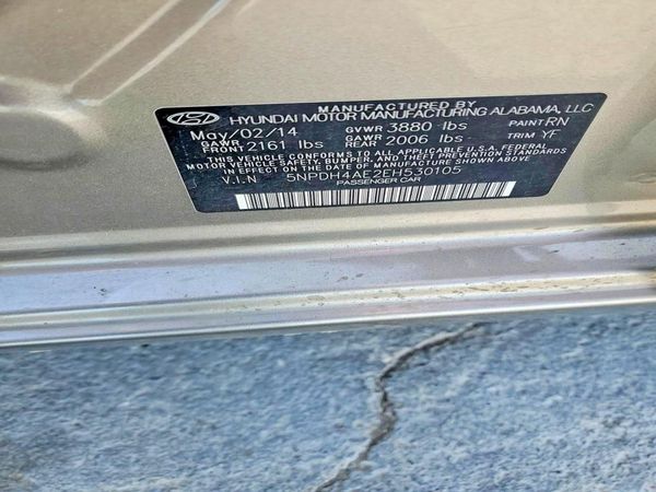 2014 HYUNDAI ELANTRA
