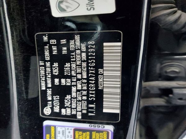 2015 KIA OPTIMA TOP (High Grade)