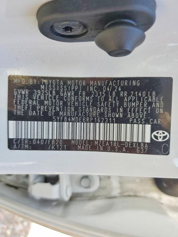 2024 TOYOTA COROLLA