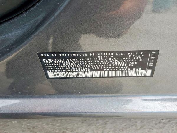2024 VOLKSWAGEN JETTA