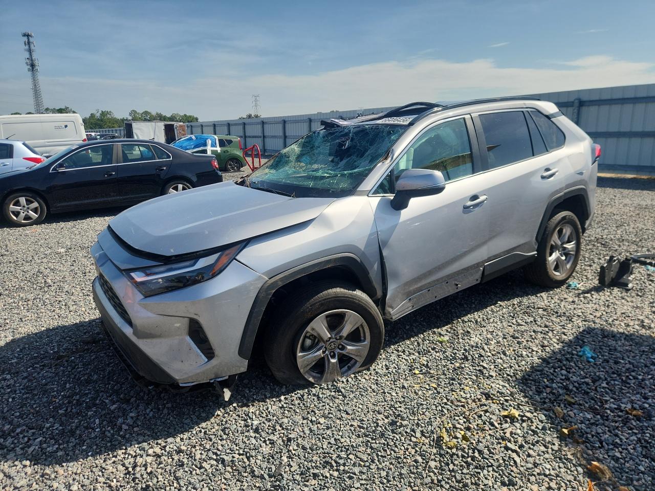 2025 TOYOTA RAV4 — Front 3/4