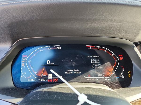 2020 BMW X5 sDrive40i — ODOM