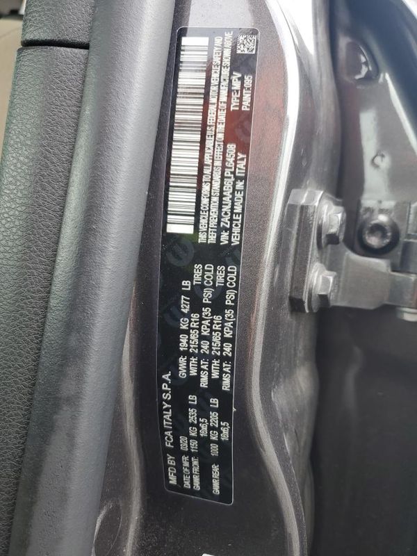 2020 JEEP RENEGADE SPORT 4X2