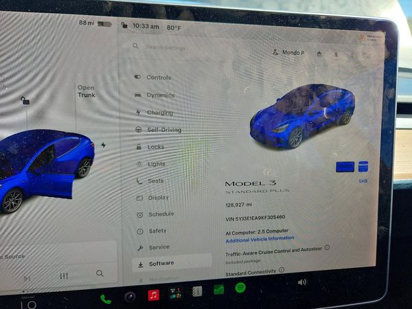 2019 TESLA MODEL 3