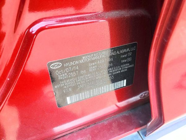 2015 HYUNDAI SONATA
