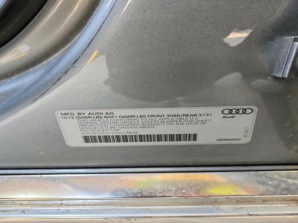 2013 AUDI A8 L