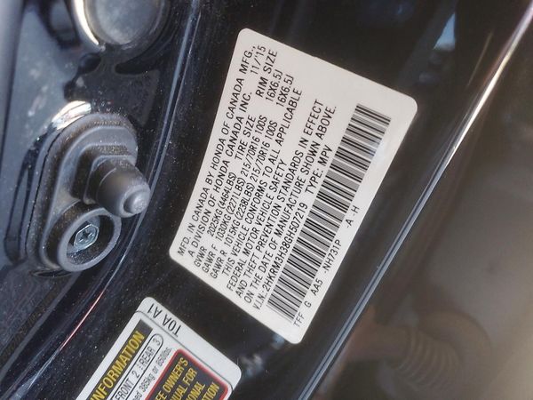 2016 HONDA CRV LX
