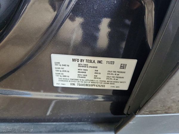2023 TESLA MODEL X