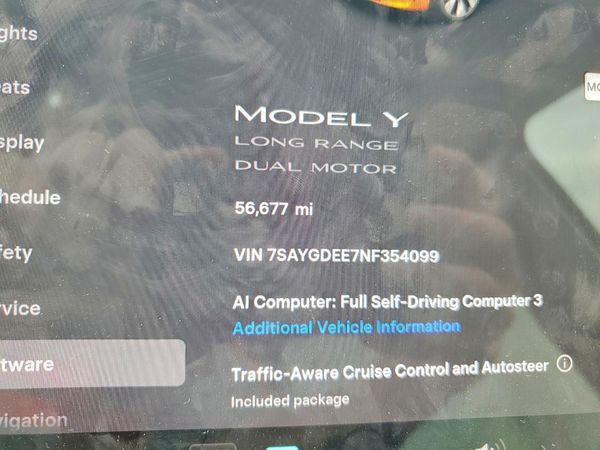 2022 TESLA MODEL Y