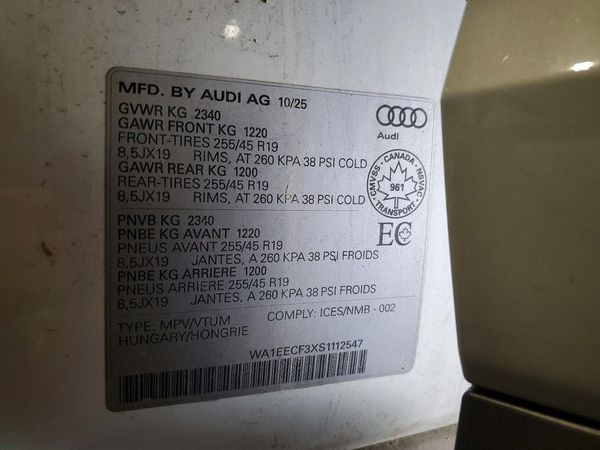 2025 AUDI Q3