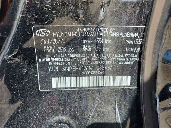 2021 HYUNDAI SONATA Limited
