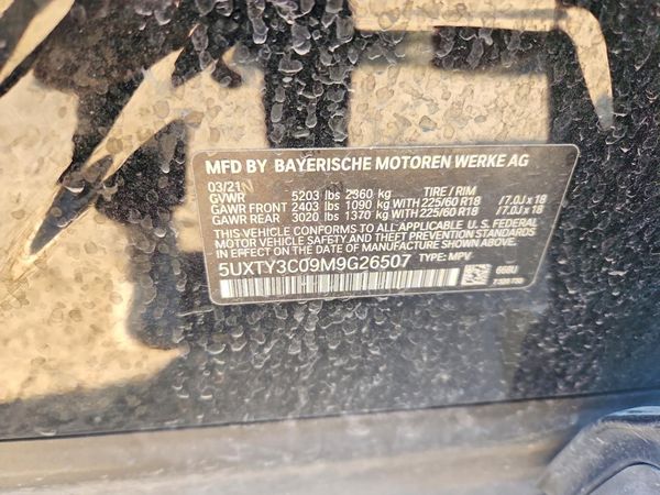 2021 BMW X3