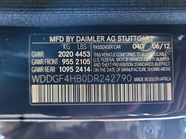 2013 MERCEDES-BENZ C C250