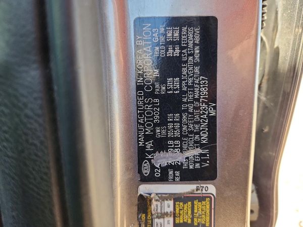 2015 KIA SOUL GL(Middle-low grade)