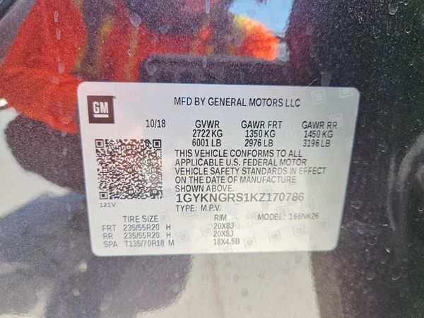 2019 CADILLAC XT5 Platinum