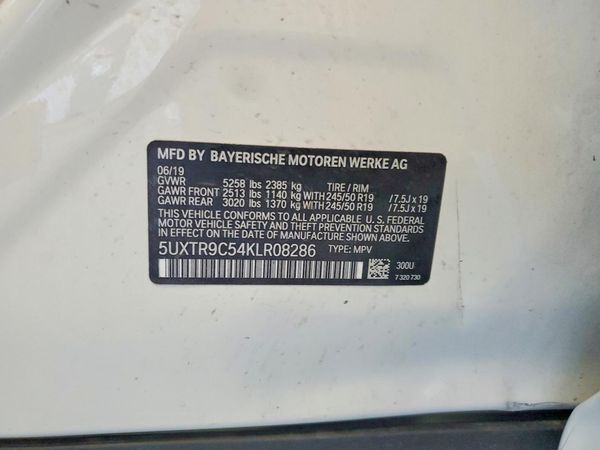 2019 BMW X3